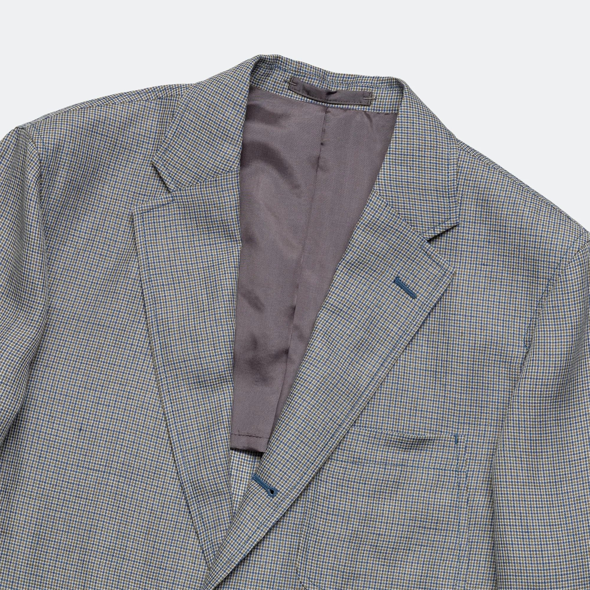 3B Box-fit Linen Cupra Gun Club Check - Grey