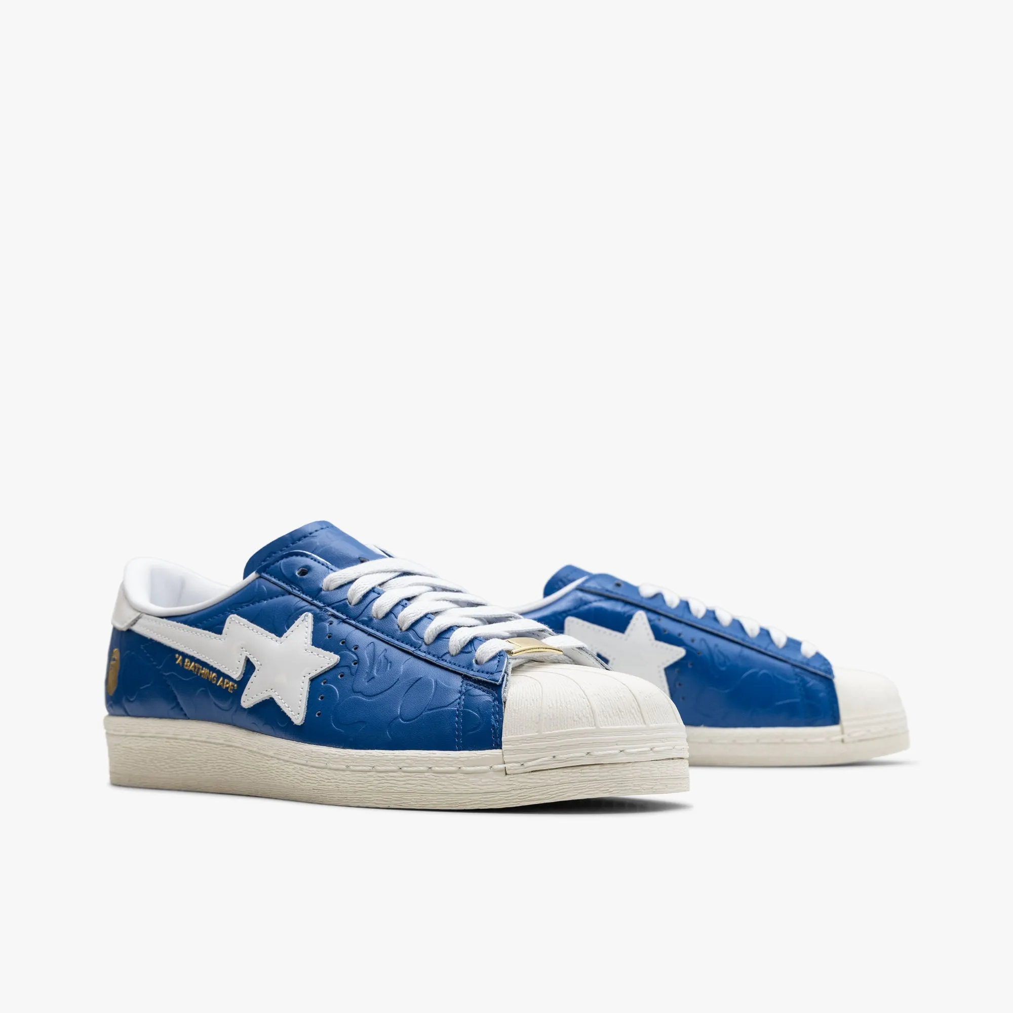 adidas Originals x BAPE Superstar BAPE Blue / Footwear White - Off White