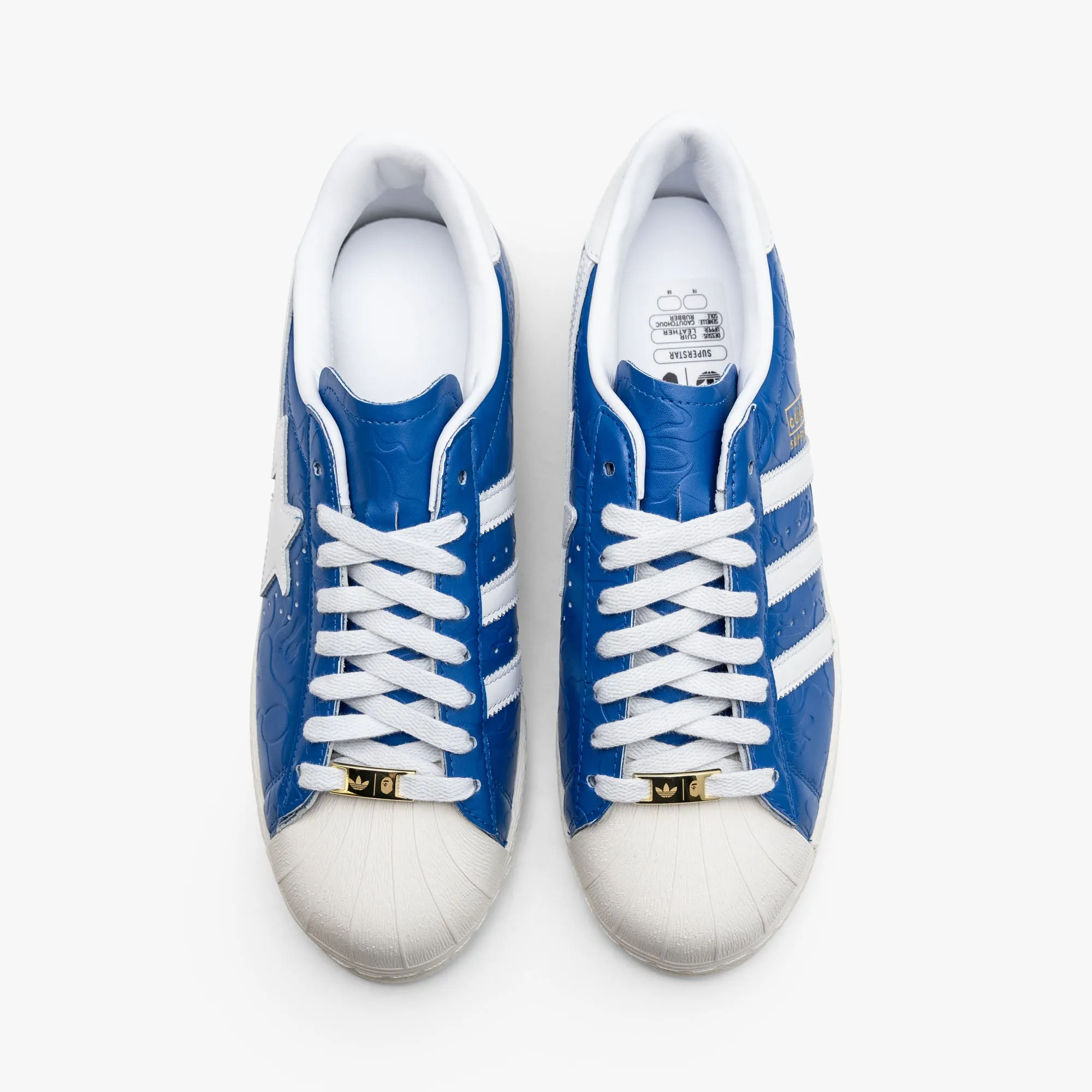 adidas Originals x BAPE Superstar BAPE Blue / Footwear White - Off White