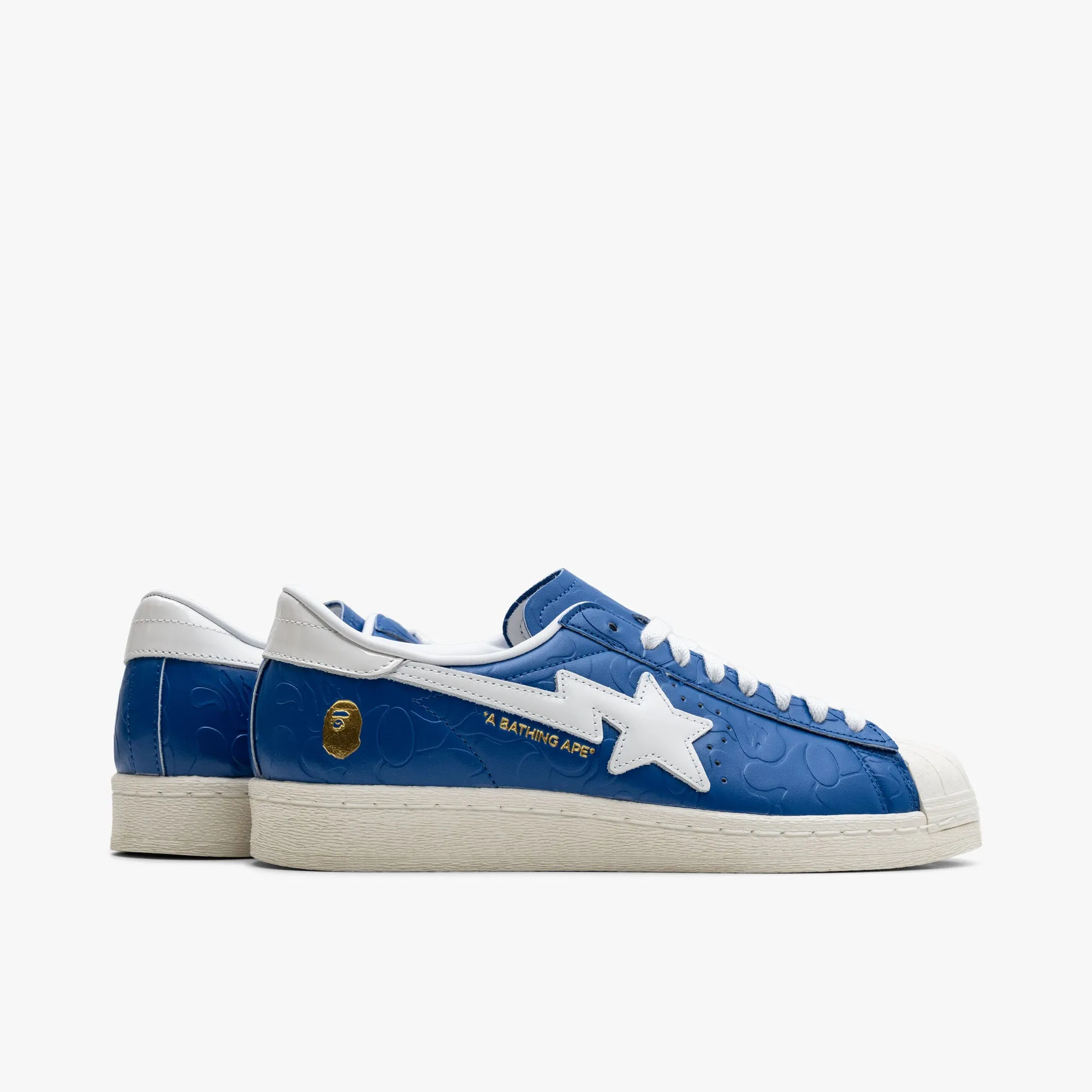 adidas Originals x BAPE Superstar BAPE Blue / Footwear White - Off White