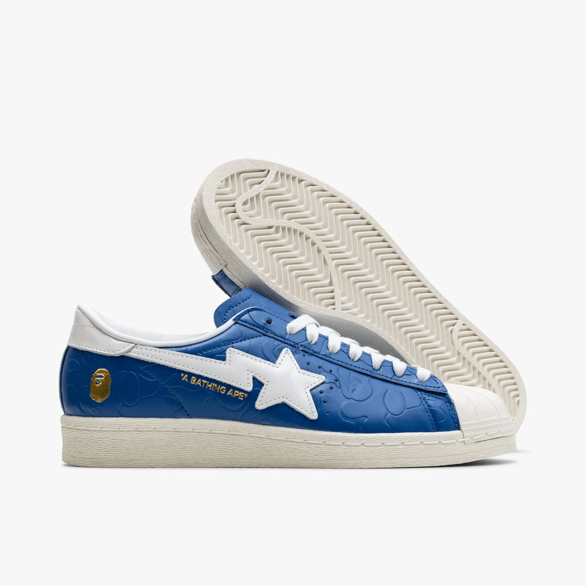 adidas Originals x BAPE Superstar BAPE Blue / Footwear White - Off White