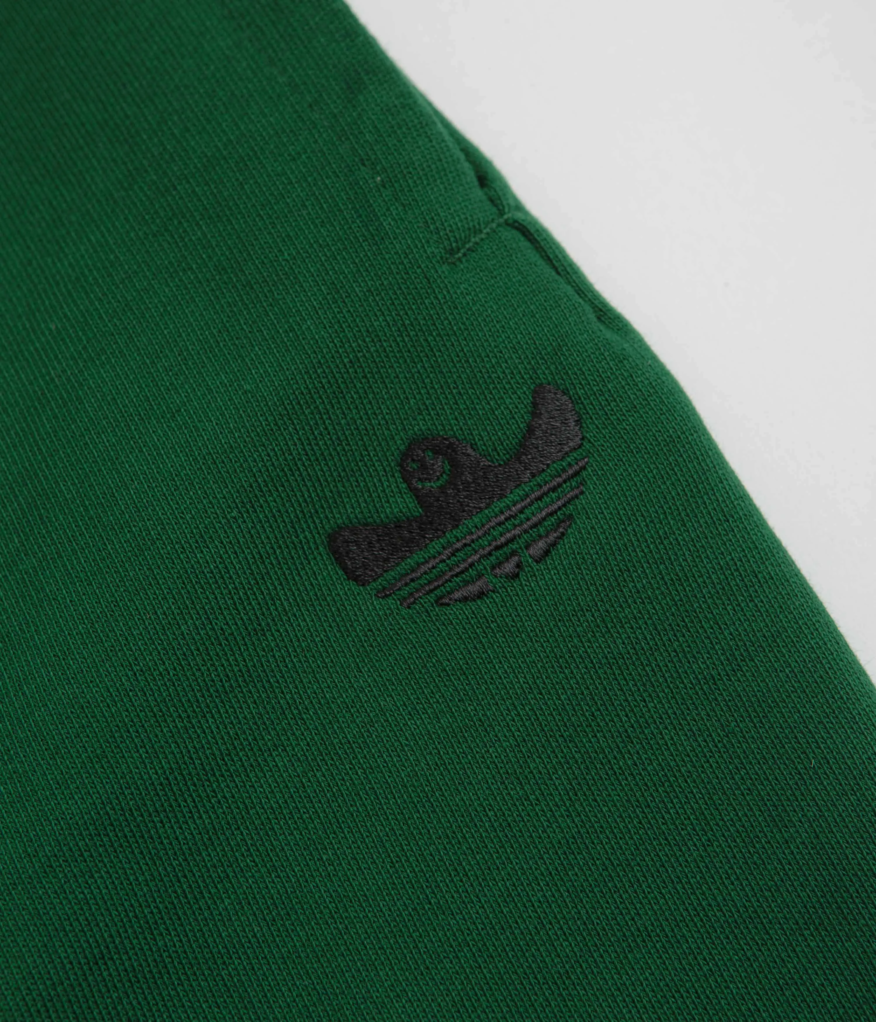 Adidas Shmoofoil Featherweight Shorts - Dark Green / Black