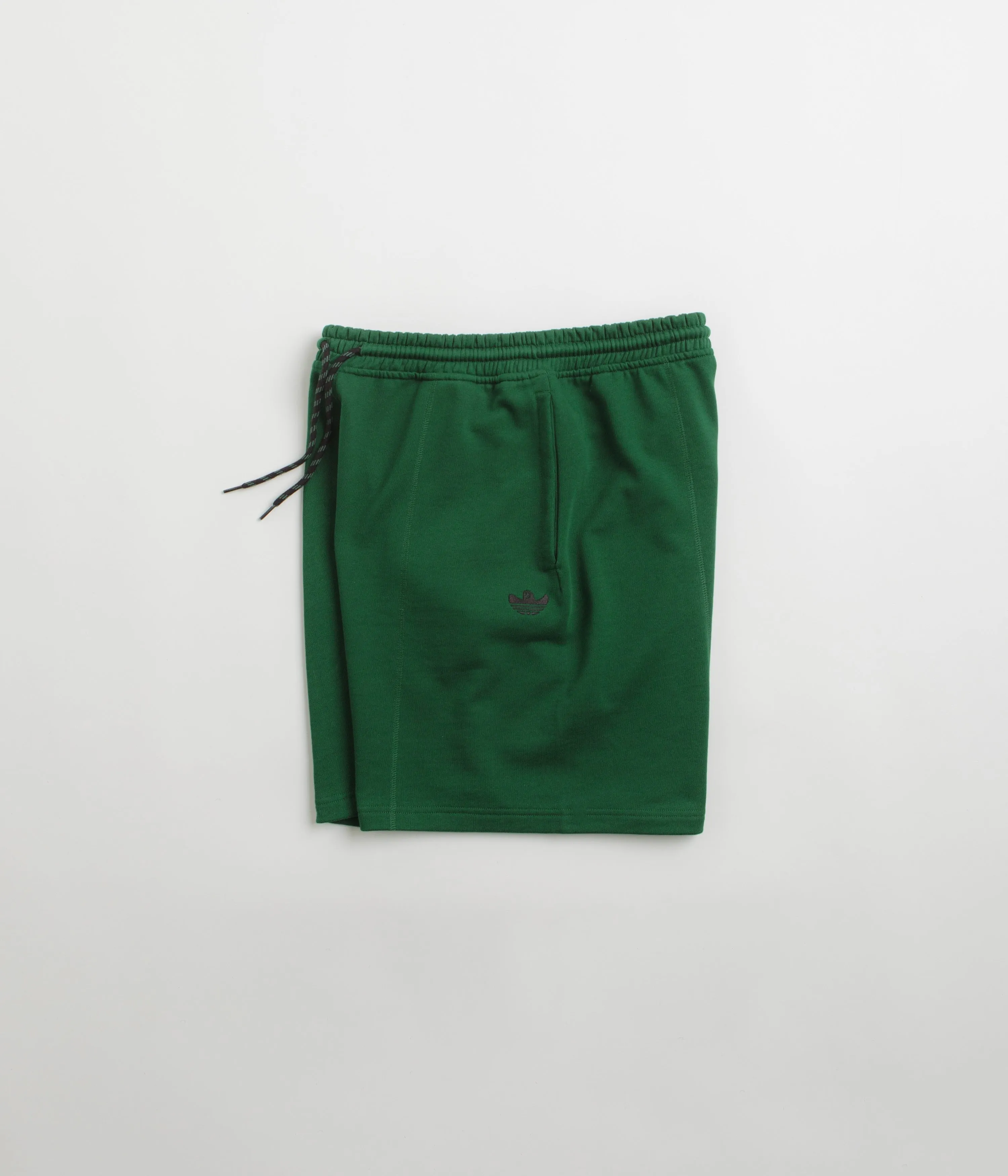 Adidas Shmoofoil Featherweight Shorts - Dark Green / Black