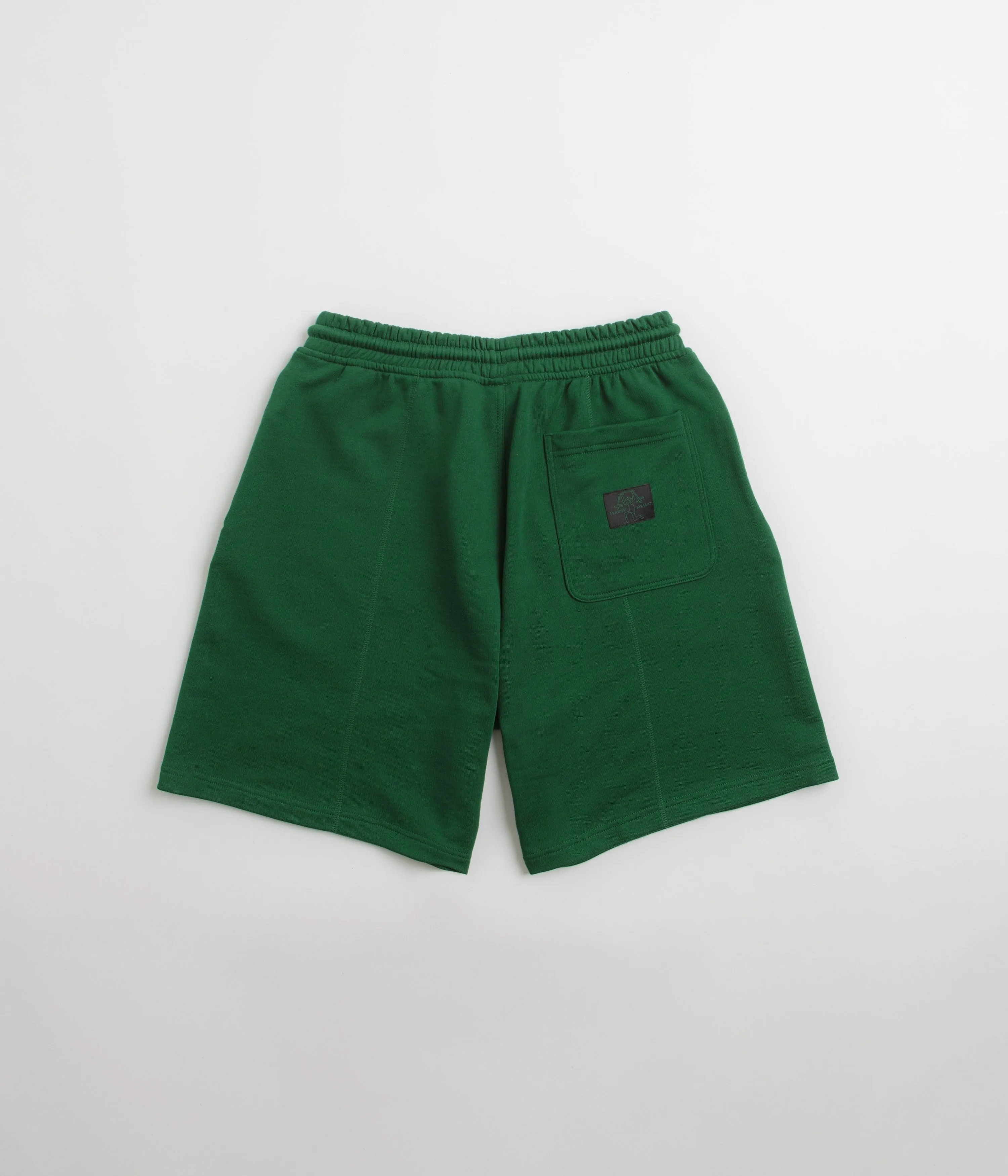 Adidas Shmoofoil Featherweight Shorts - Dark Green / Black