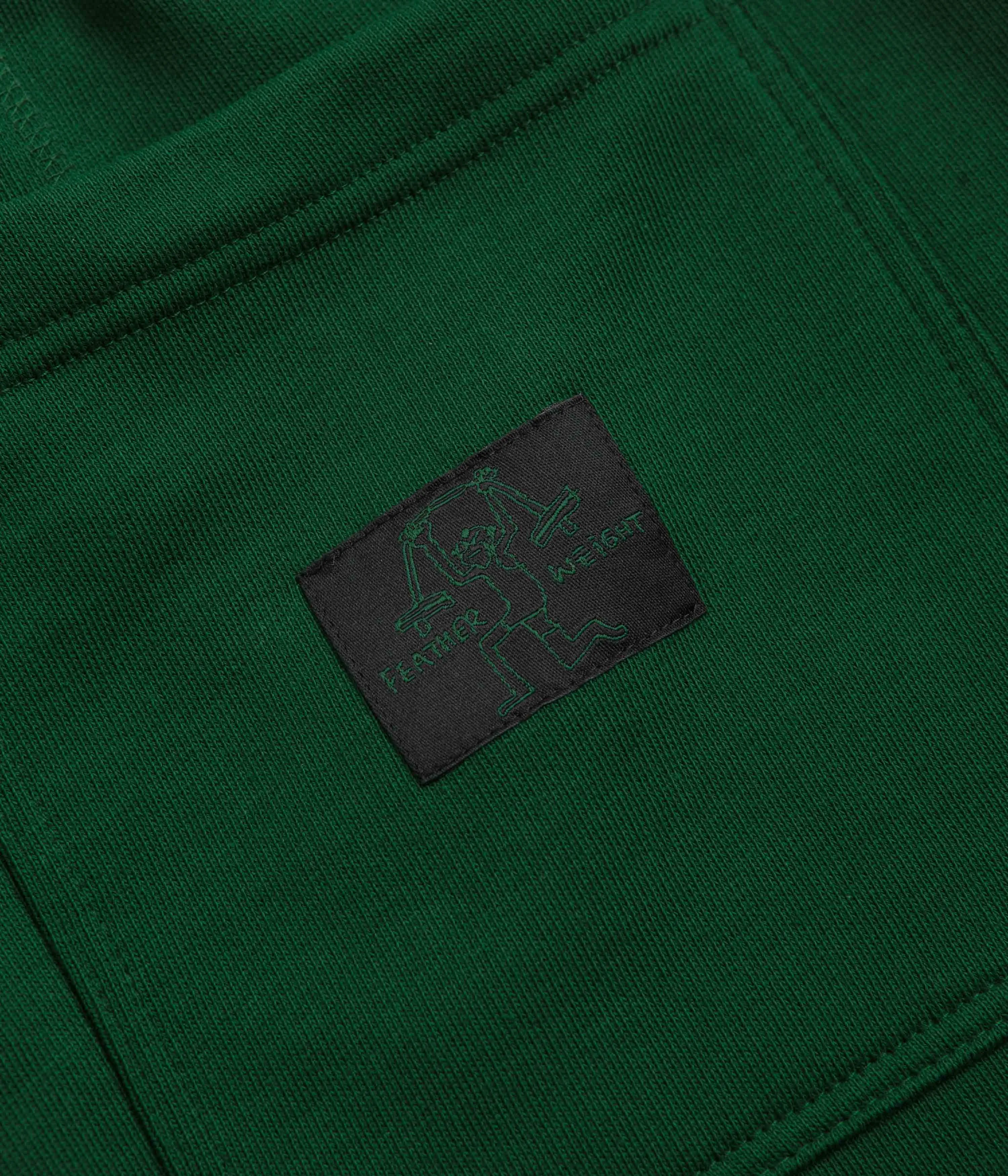 Adidas Shmoofoil Featherweight Shorts - Dark Green / Black