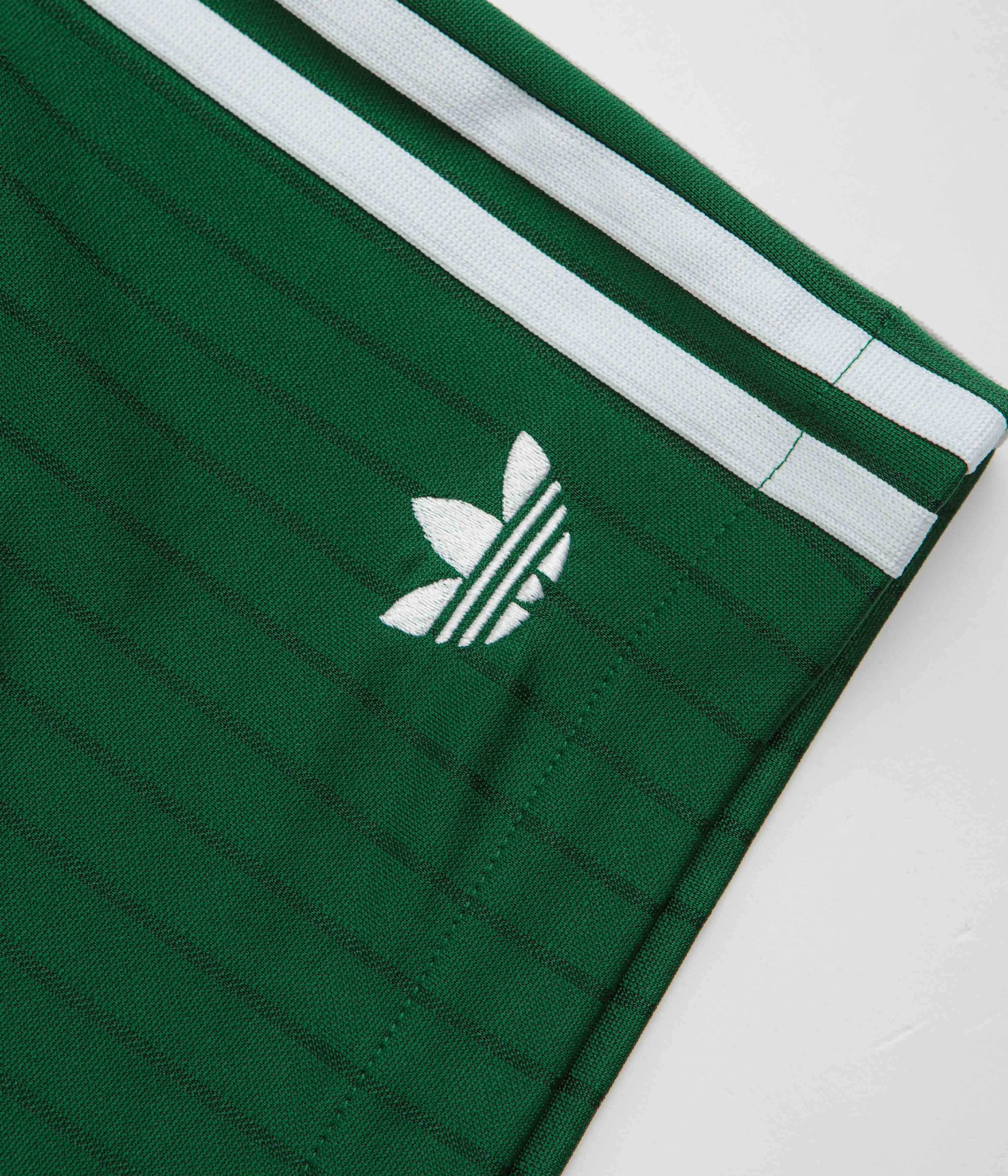 Adidas Skateboarding Classic Shorts - Dark Green / White