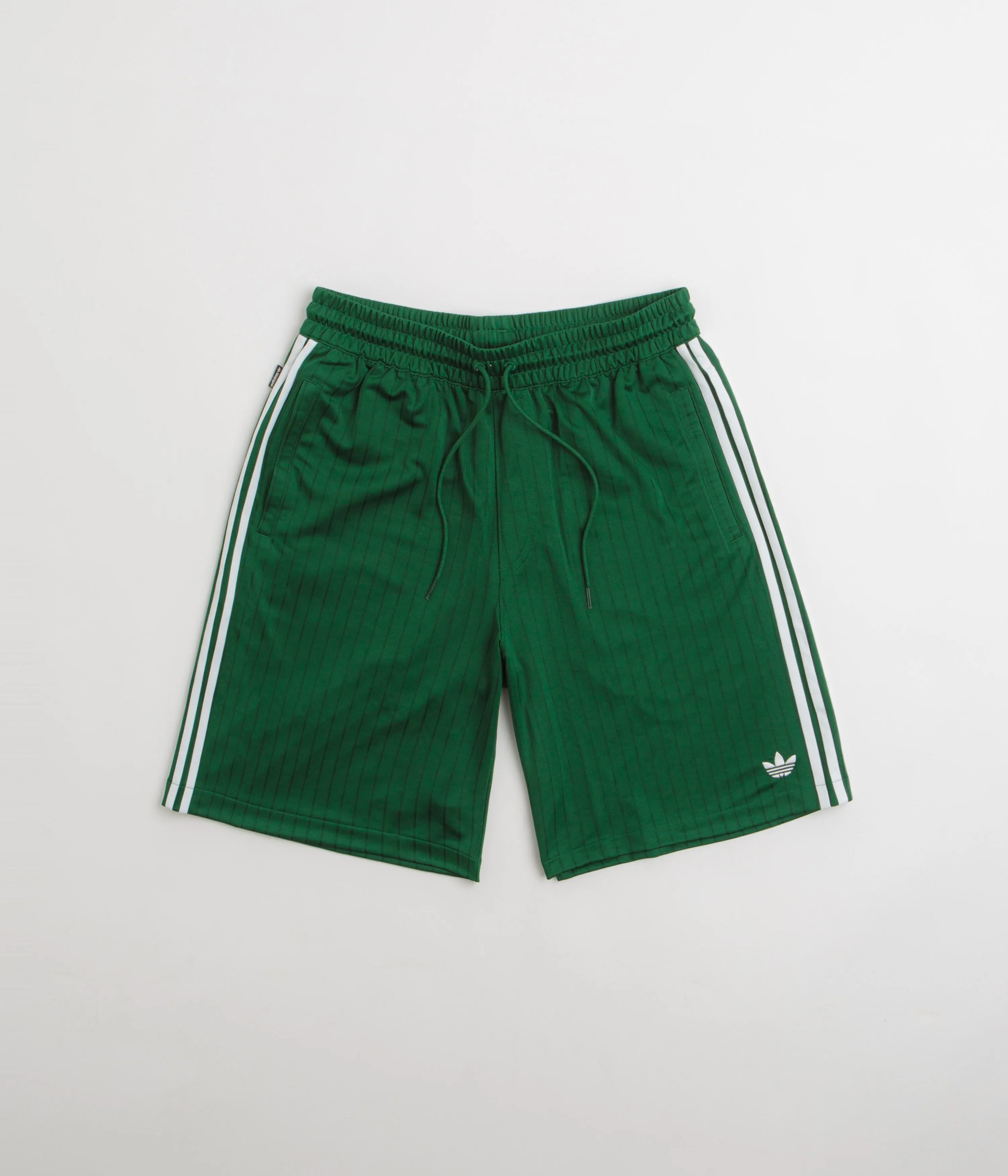 Adidas Skateboarding Classic Shorts - Dark Green / White