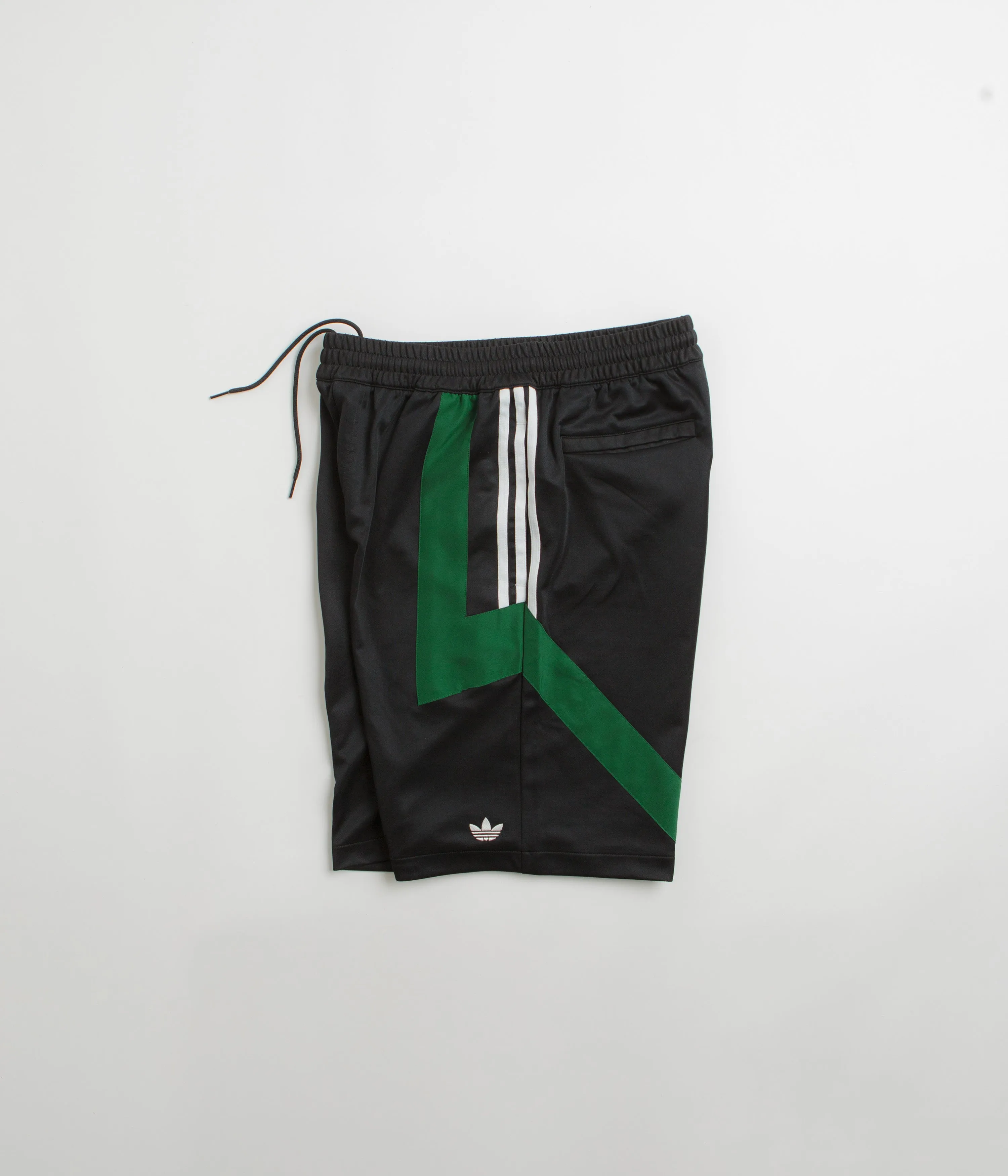 Adidas Skateboarding Football Shorts - Black / Dark Green / White
