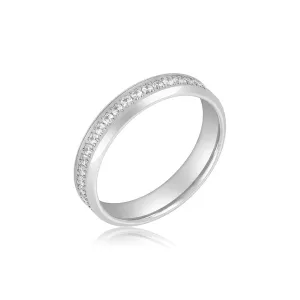 Adornia 5mm Eternity Band silver