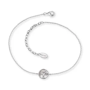 Angel Whisperer Silver Tree of Life Ankle Chain ERF-LILTREE