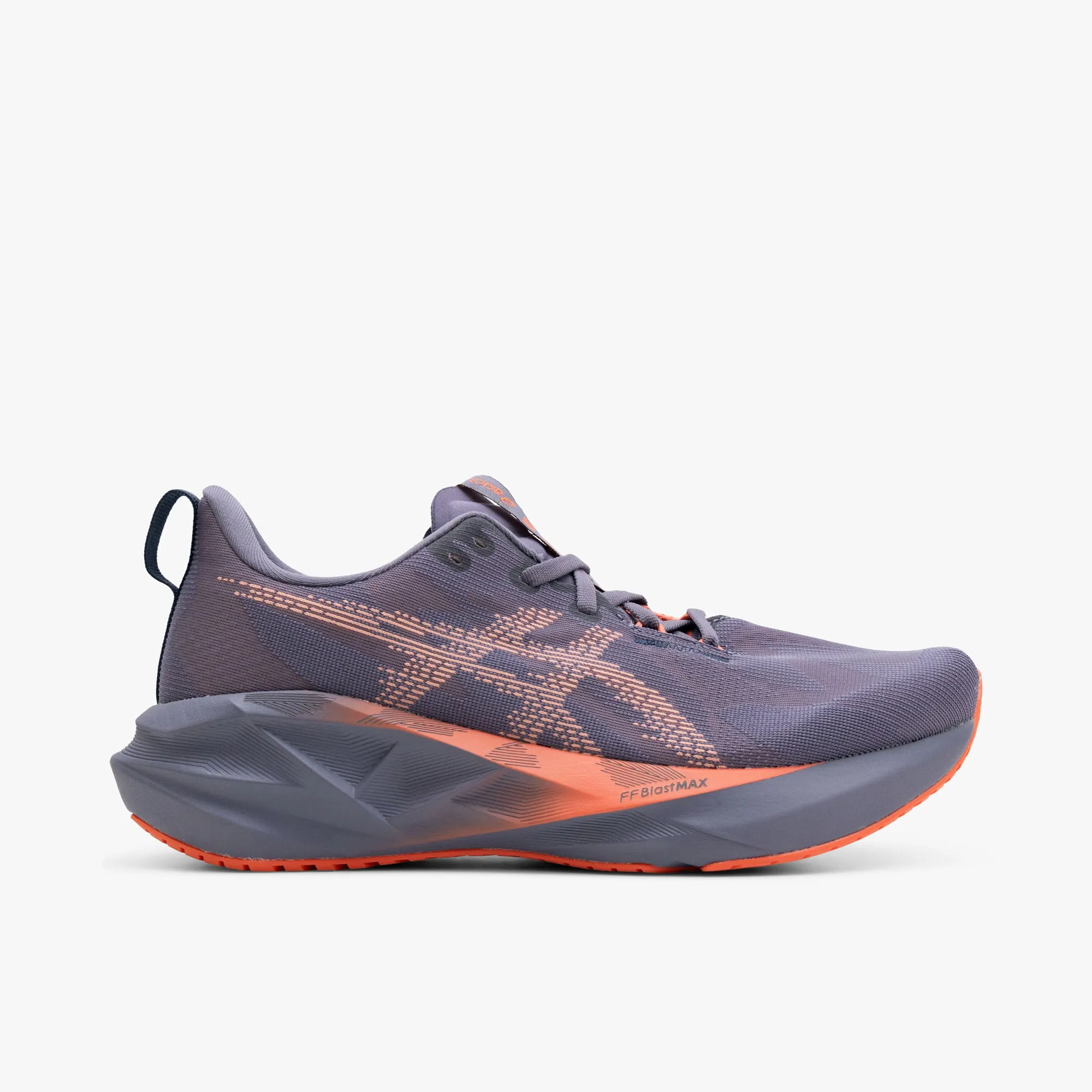 ASICS Novablast 5 Greyish Purple / Coral Reef