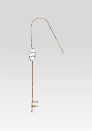 Aster Letter Earring