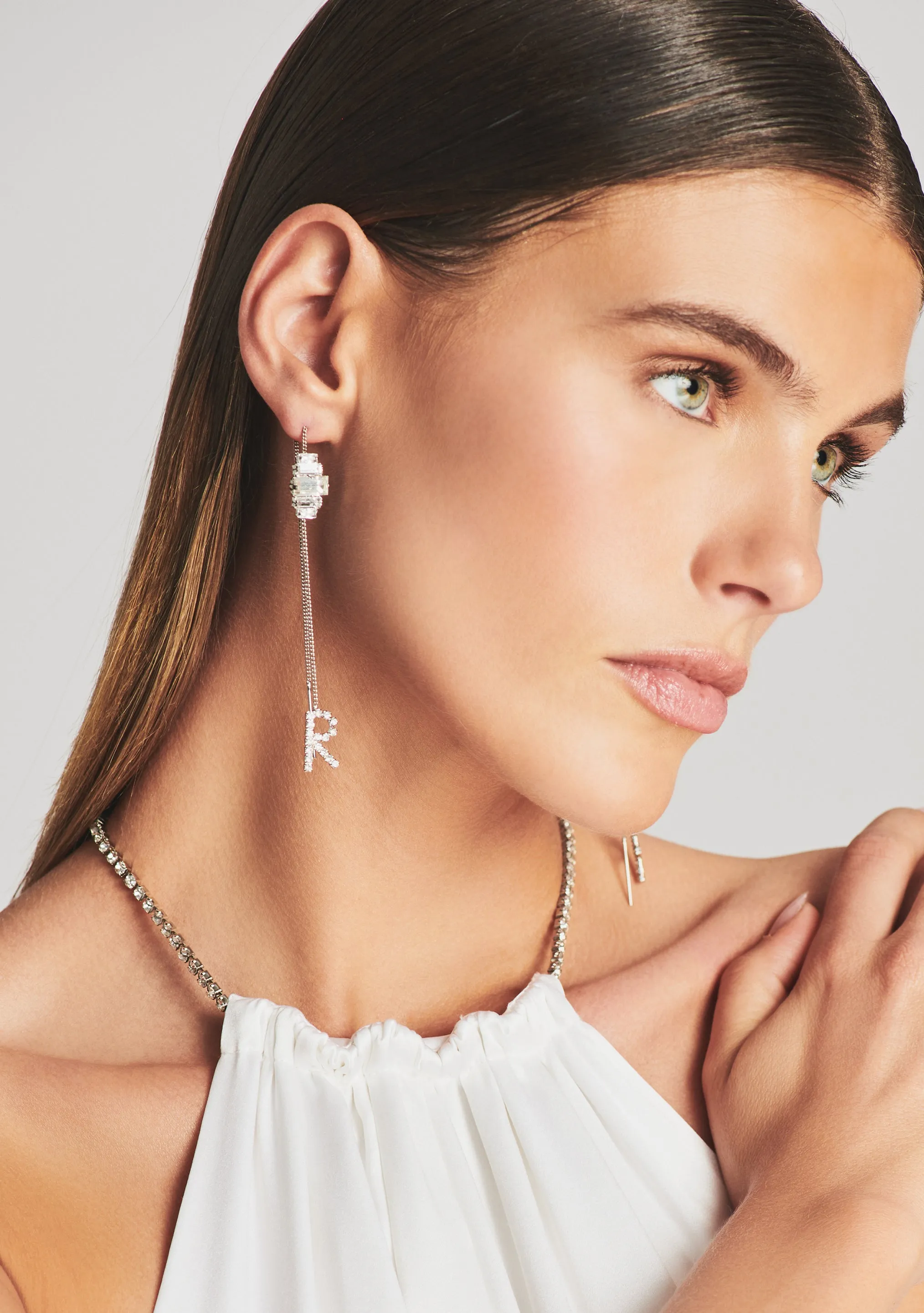Aster Letter Earring