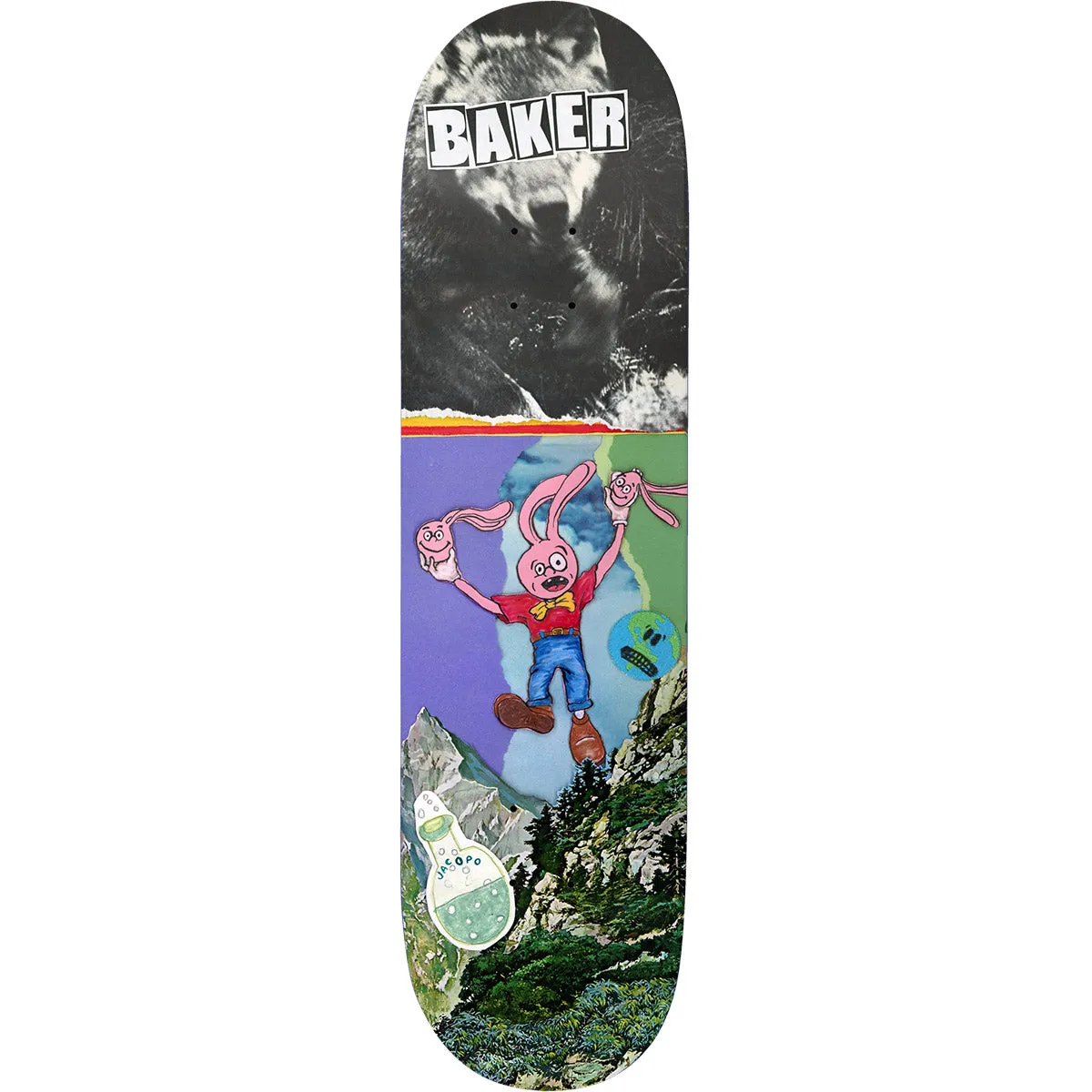 Baker - Jacopo Carozzi Desk Shrapnel 8.125 Skateboard Deck