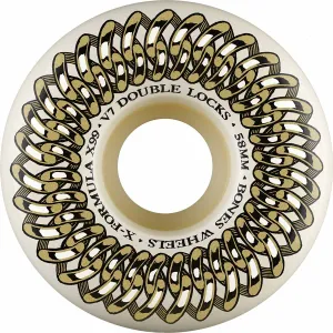Bones - XF 58MM 99A V7 Double Lock Skateboard Wheels