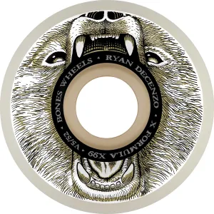 Bones - XF Decenzo Bear Grills 52MM 99A V5 Side-Cut Skateboard Wheels