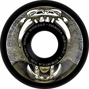 Bones - XF Servold Baboonatic 54MM 99A V6 Wide-Cut Skateboard Wheels