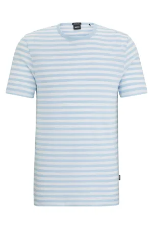 Boss Tiburt457 T-shirt Light Pastel Blue