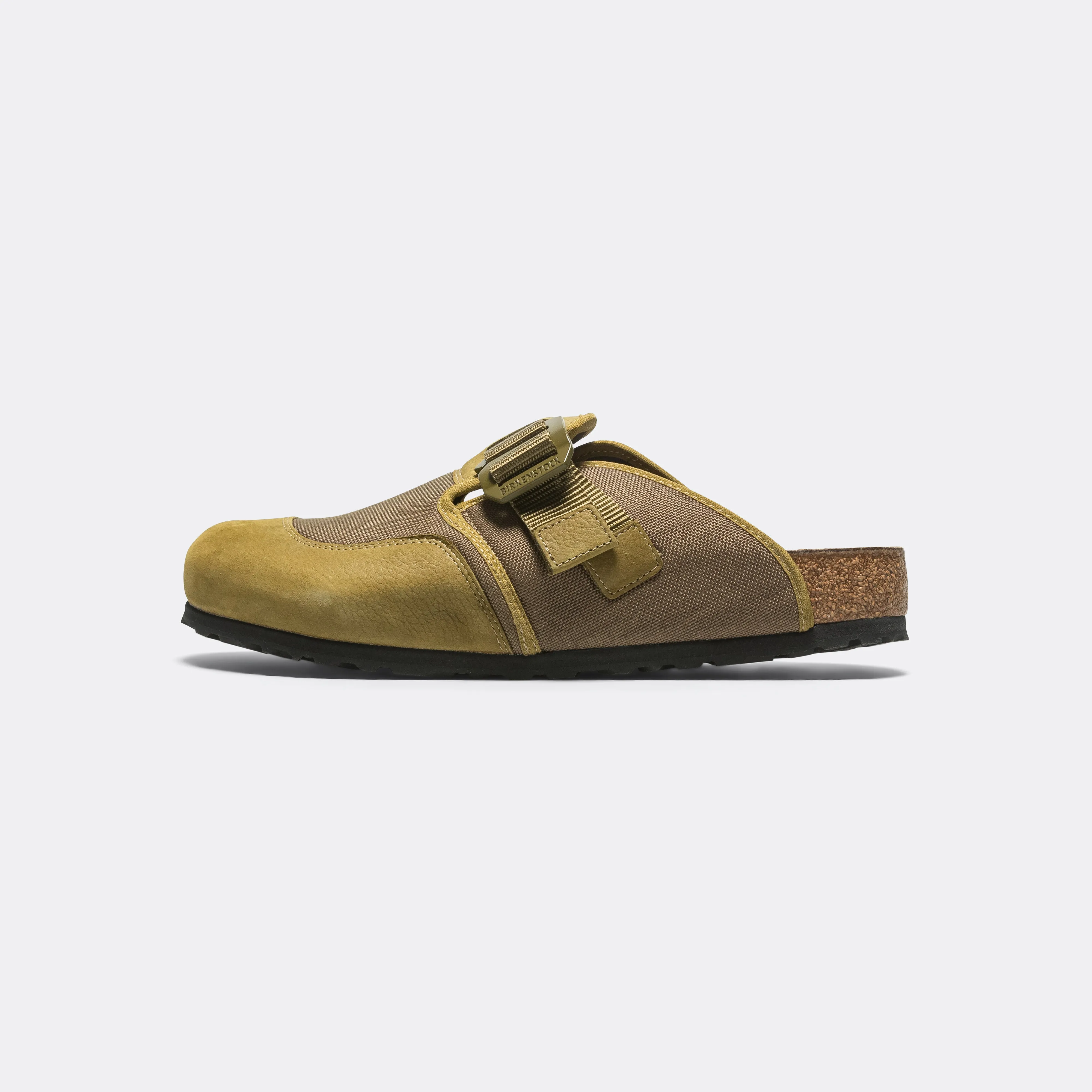 Boston Nova - Pine Green Nubuck Leather/Textile