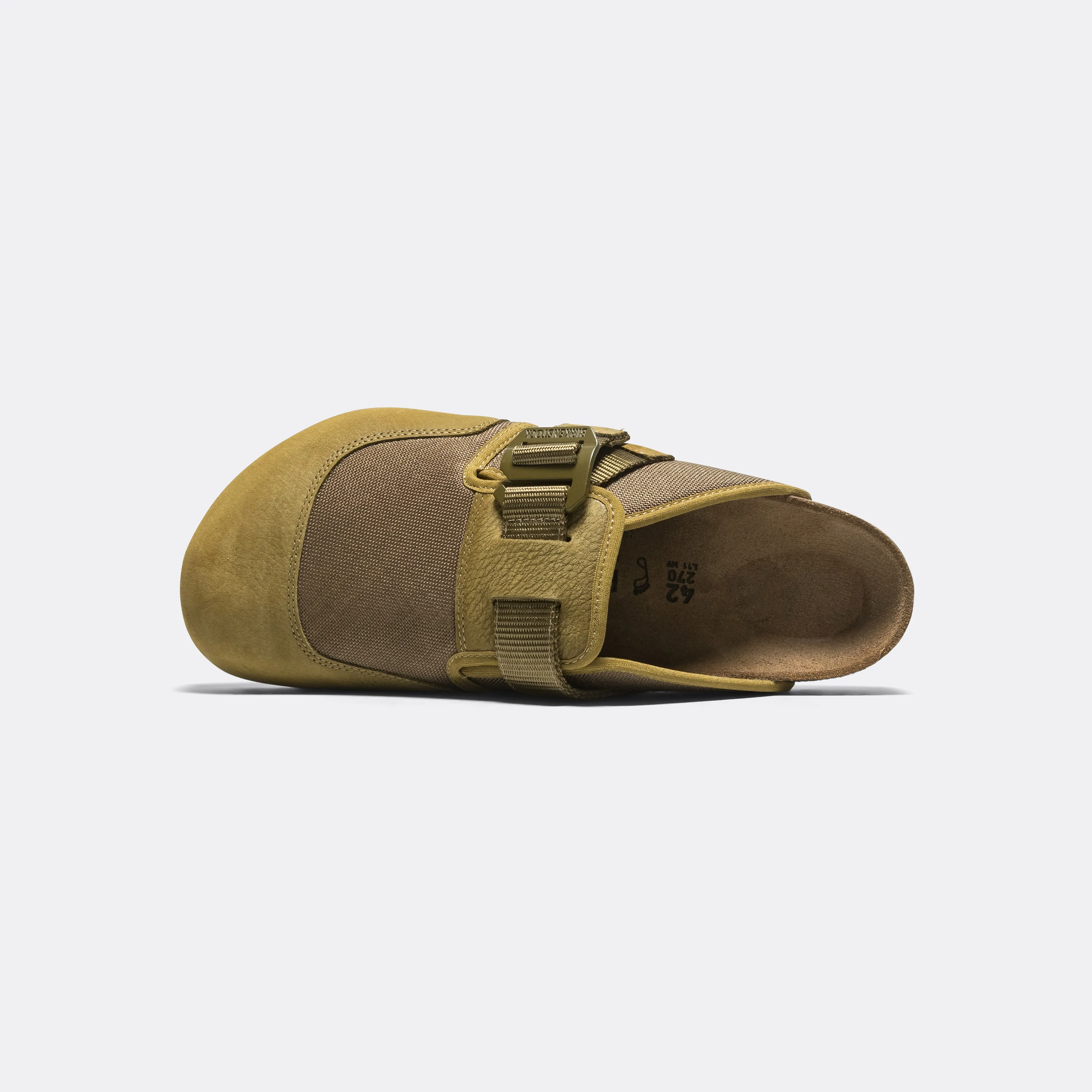 Boston Nova - Pine Green Nubuck Leather/Textile