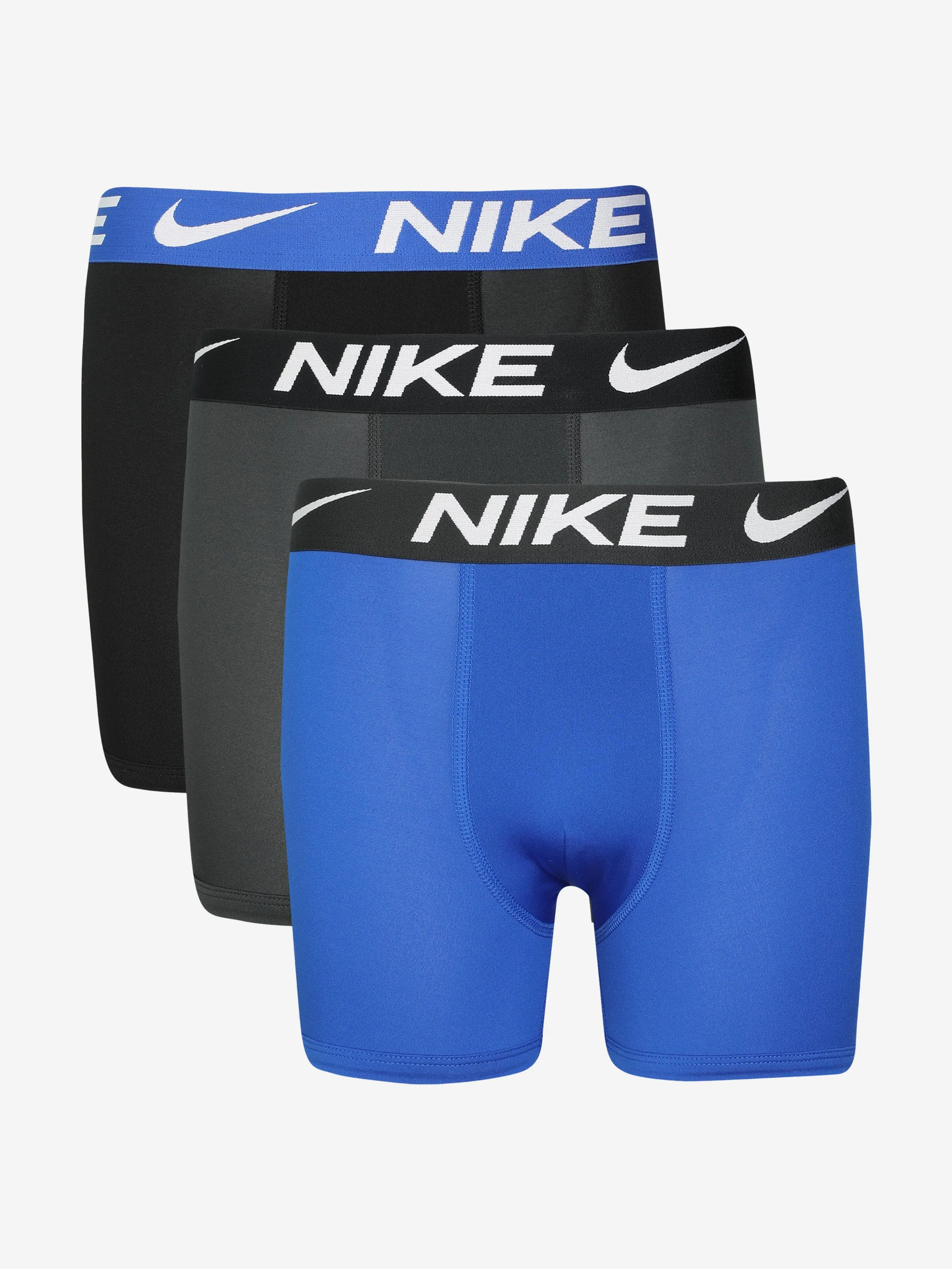 Boys Essential 3 Pack Boxer Shorts Set in Multicolour