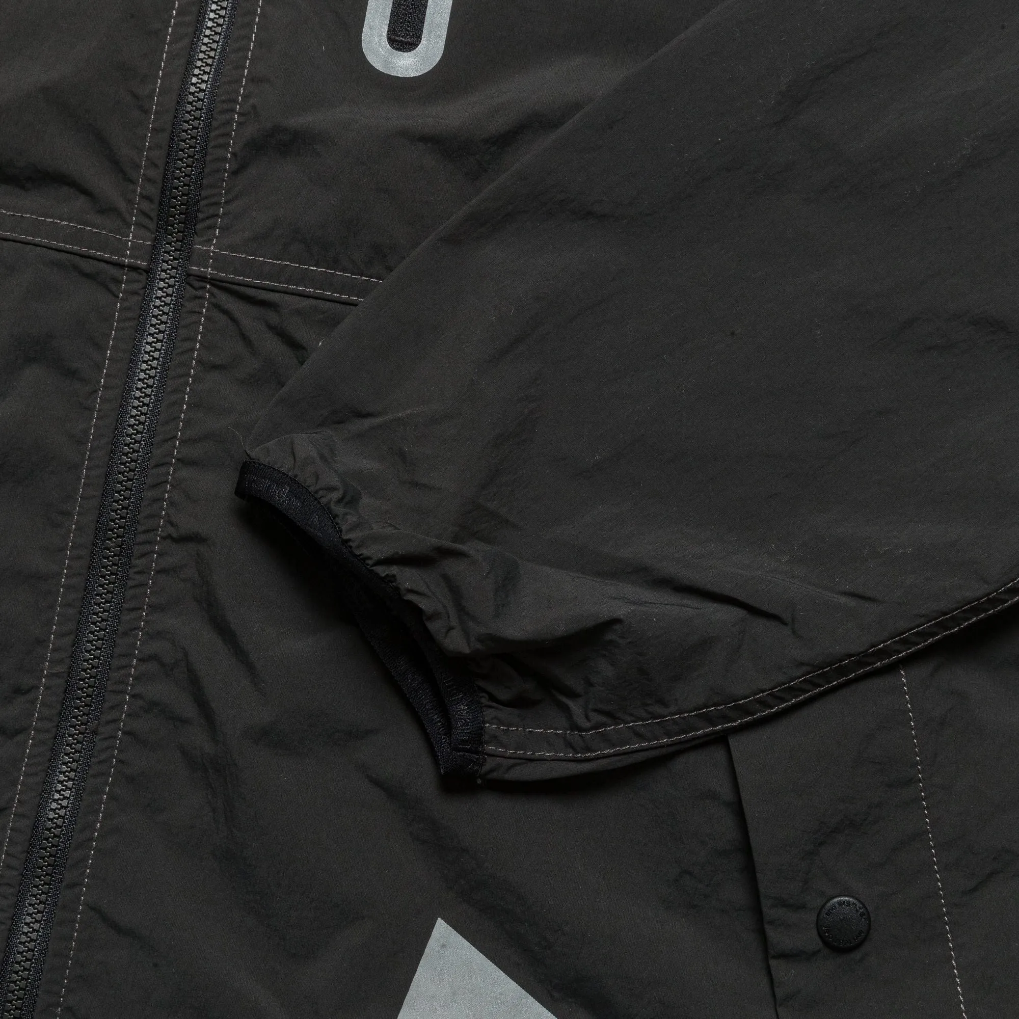 Brushed Nylon Jacket x and wander - Charcoal