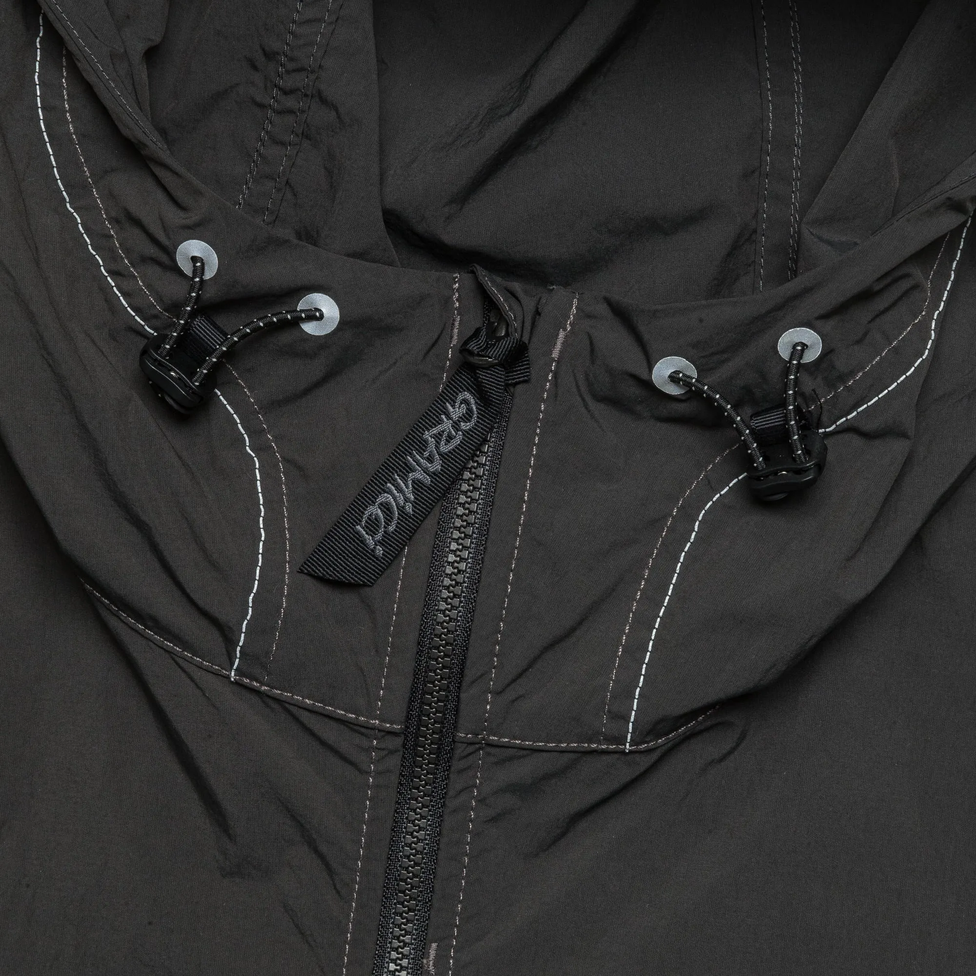 Brushed Nylon Jacket x and wander - Charcoal