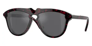 Burberry Men's 58 mm Red Havana Sunglasses