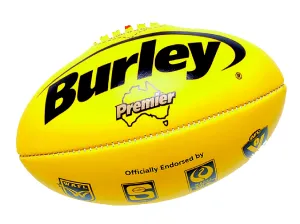Burley Premier Official Size Football Yellow <br> Slightly Blemished