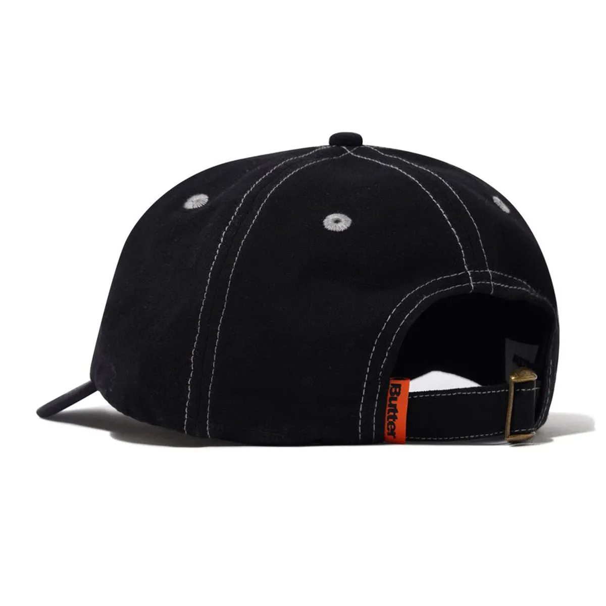 Butter Goods - Abseil 6 Panel Cap Black