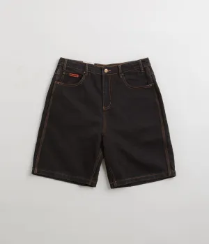 Butter Goods Baggy Denim Shorts - Washed Black
