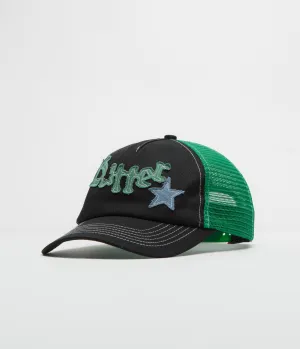 Butter Goods Edge Trucker Cap - Black