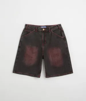 Butter Goods Encounter Denim Shorts - Tinted Washed Black