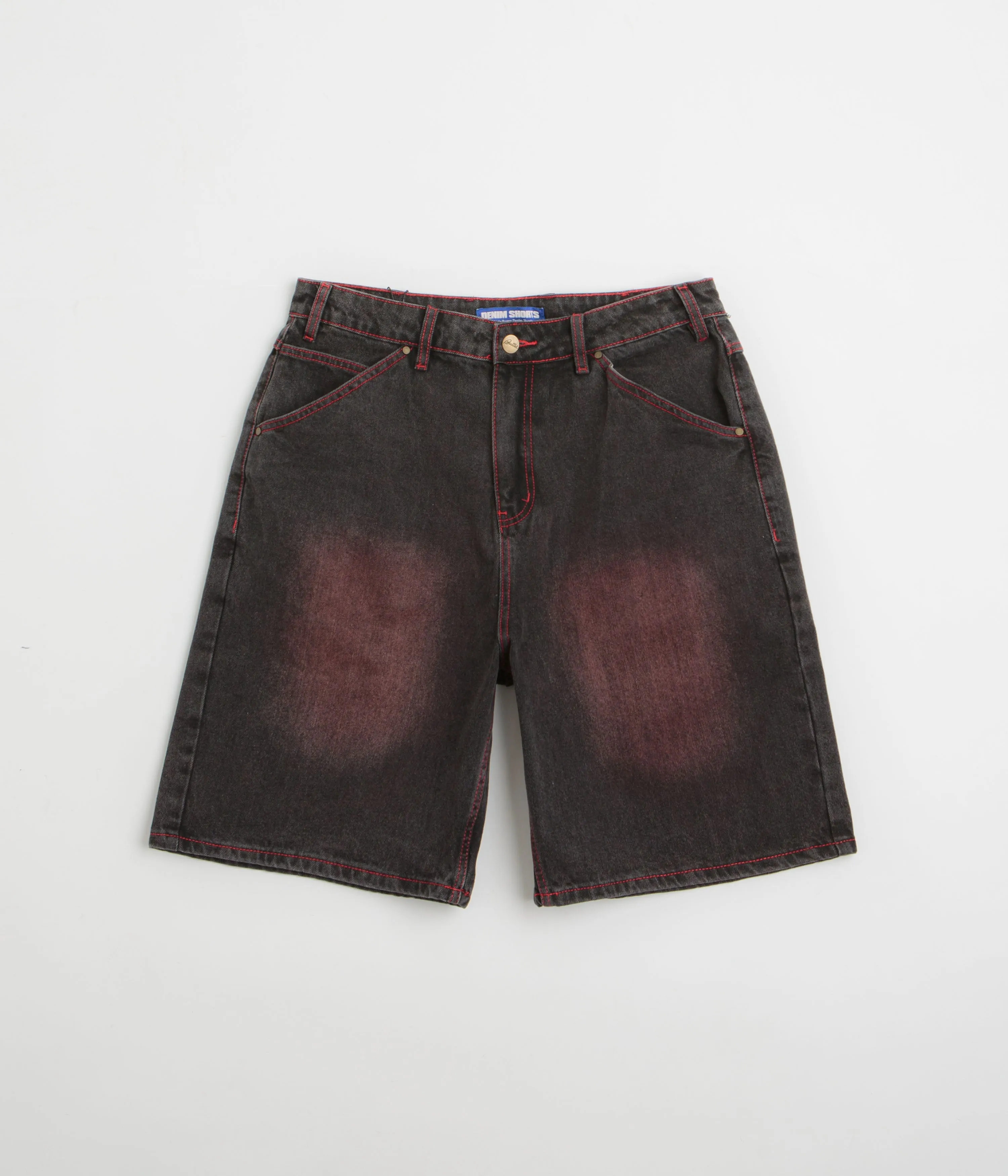 Butter Goods Encounter Denim Shorts - Tinted Washed Black