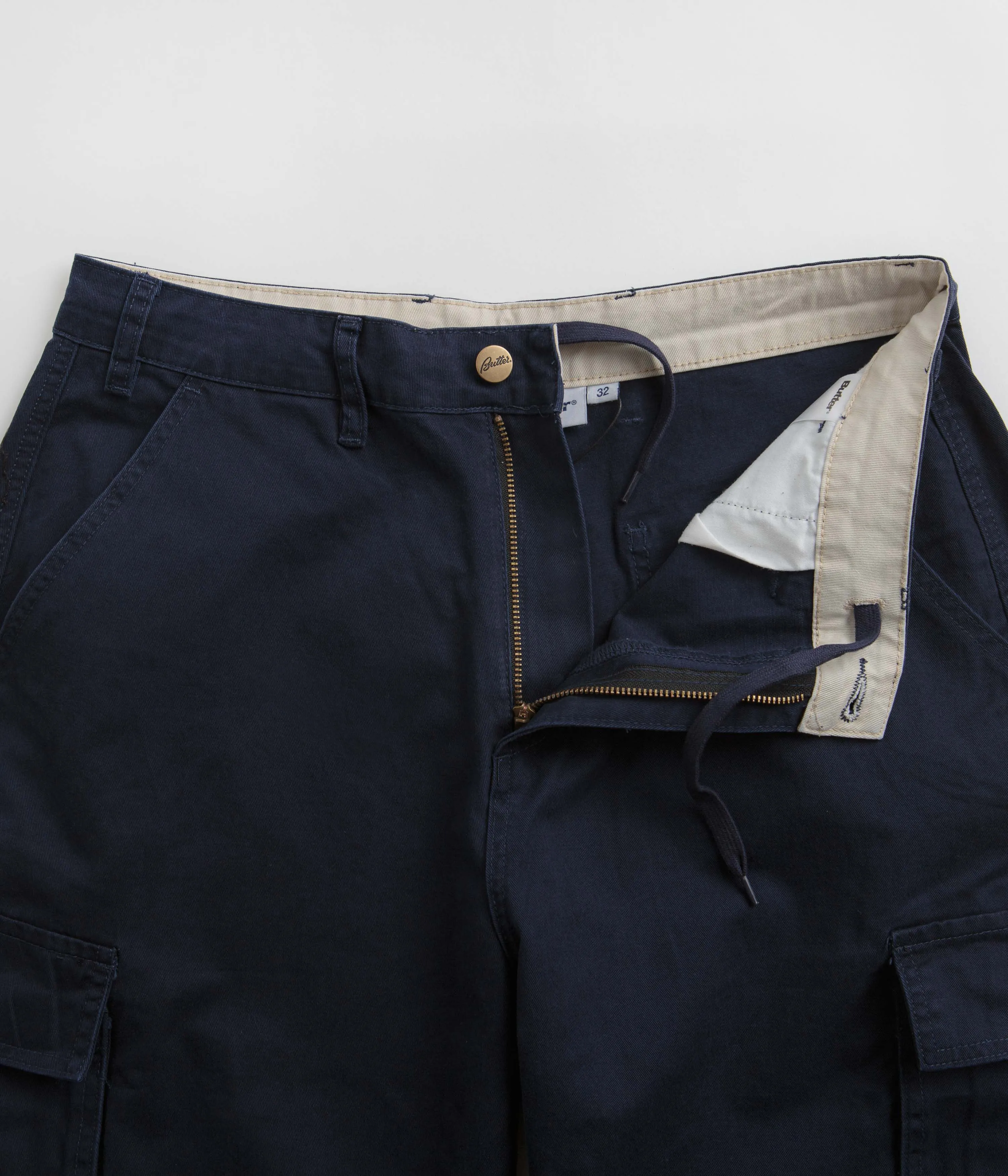 Butter Goods Field Cargo Pants - Navy
