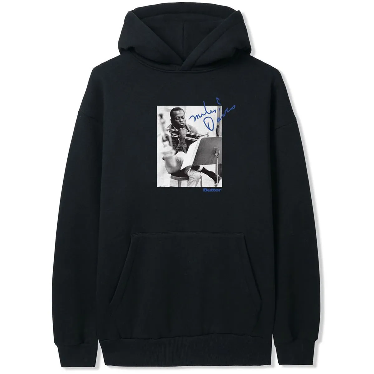 Butter Goods - Miles Davis Kind Of Blue Hoodie Black