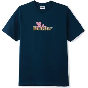 Butter Goods - Rat Logo Tee Black Navy