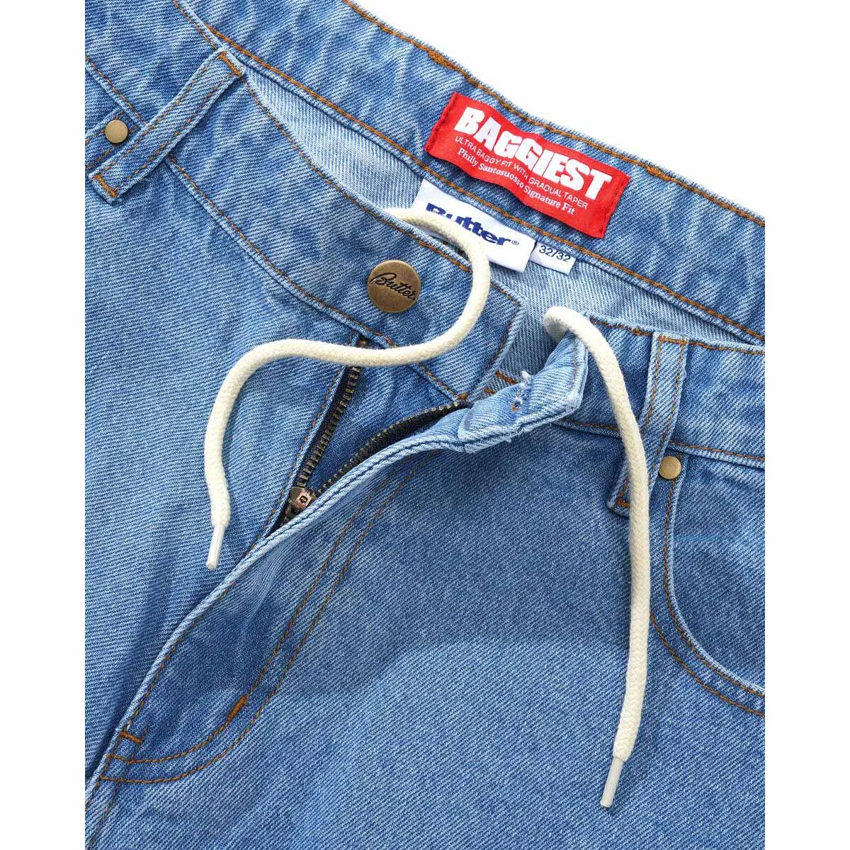 Butter Goods - Santosuosso Denim Jeans Washed Indigo