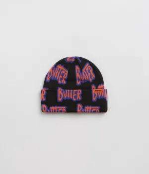 Butter Goods Sketch Cuff Beanie - Black