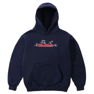 Butter Goods - Tempo Logo Hoodie Navy