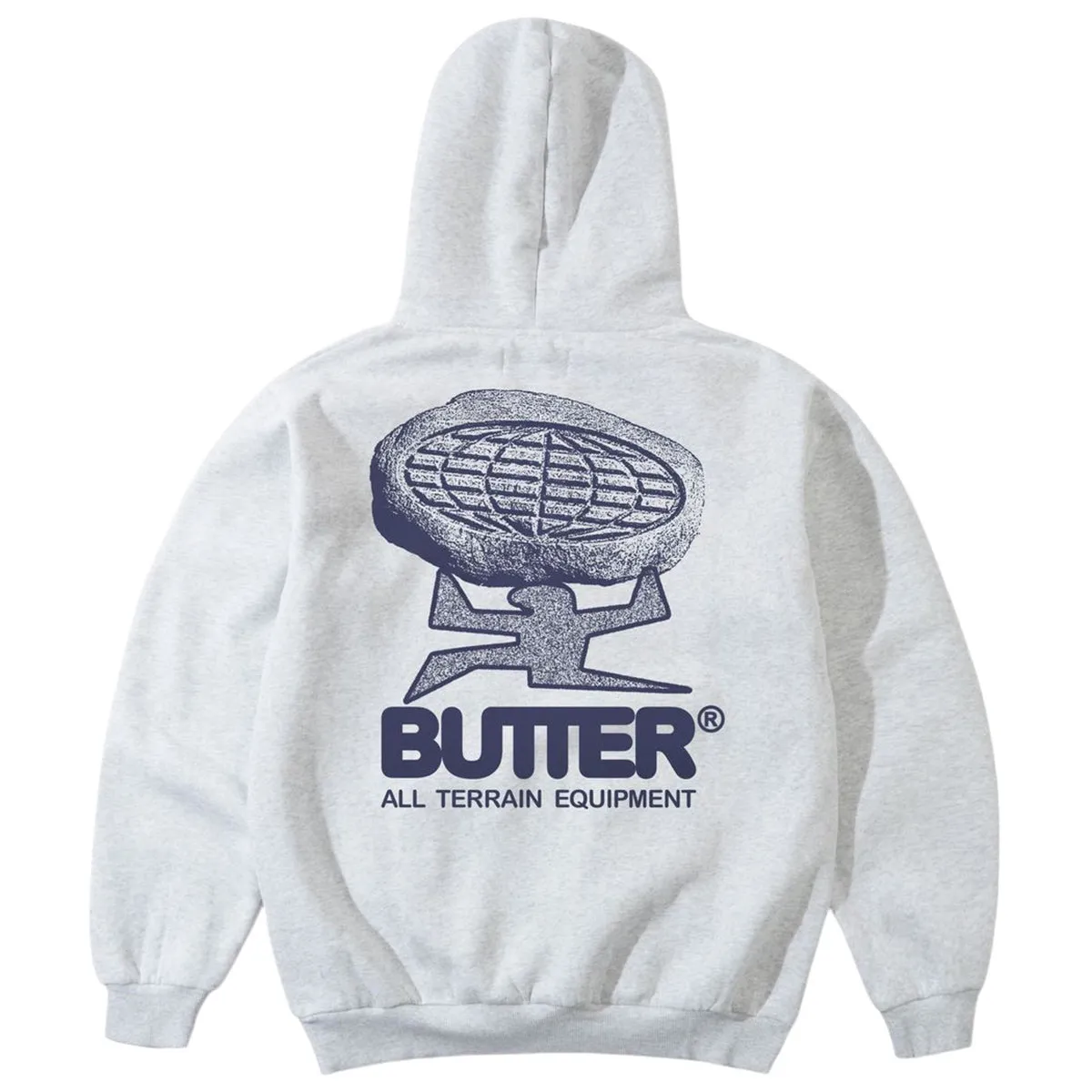 Butter Goods - Terrain Hoodie Ash