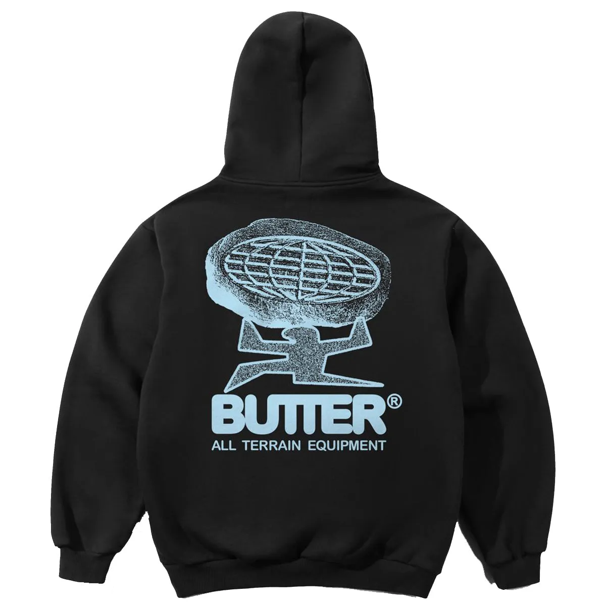 Butter Goods - Terrain Hoodie Black