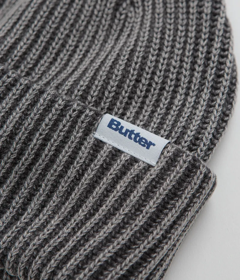 Butter Goods Washed Beanie - Black