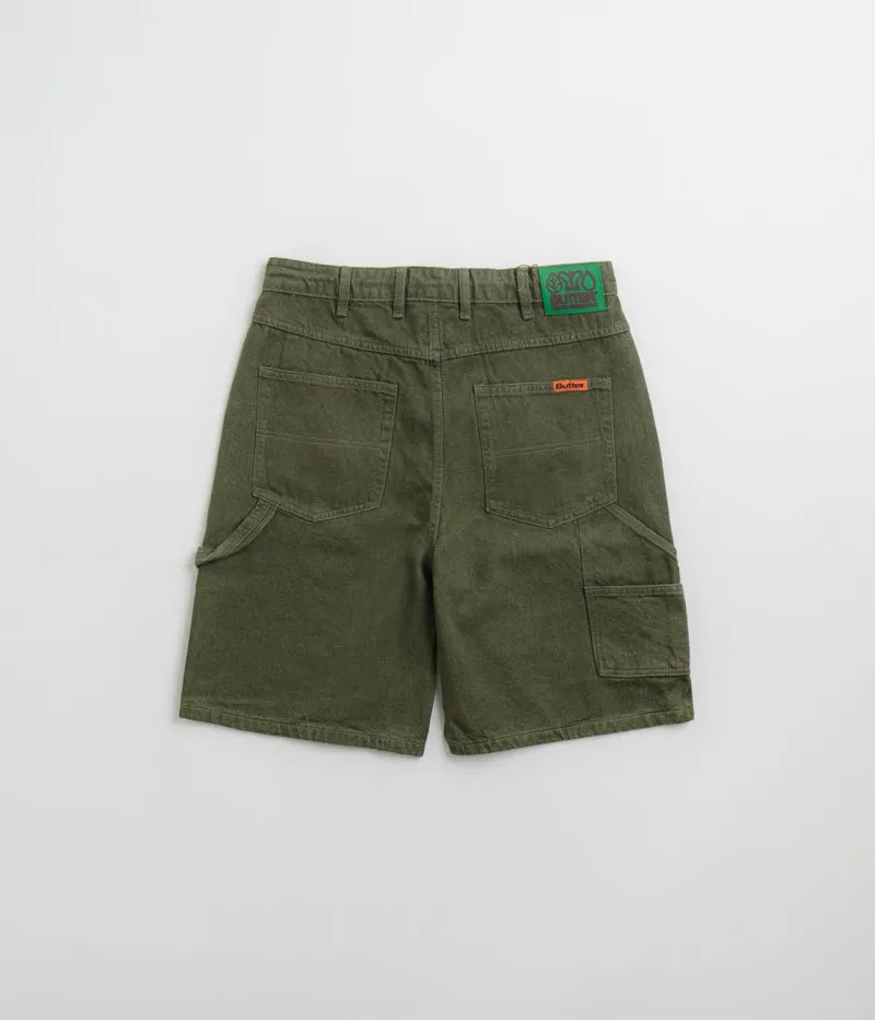 Butter Goods Weathergear Denim Shorts - Faded Army