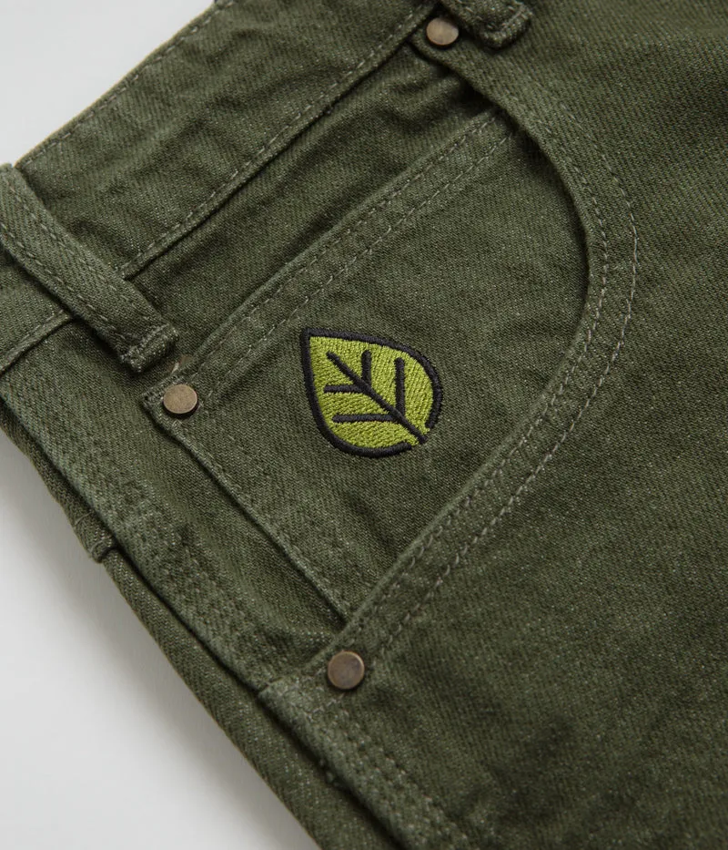 Butter Goods Weathergear Denim Shorts - Faded Army