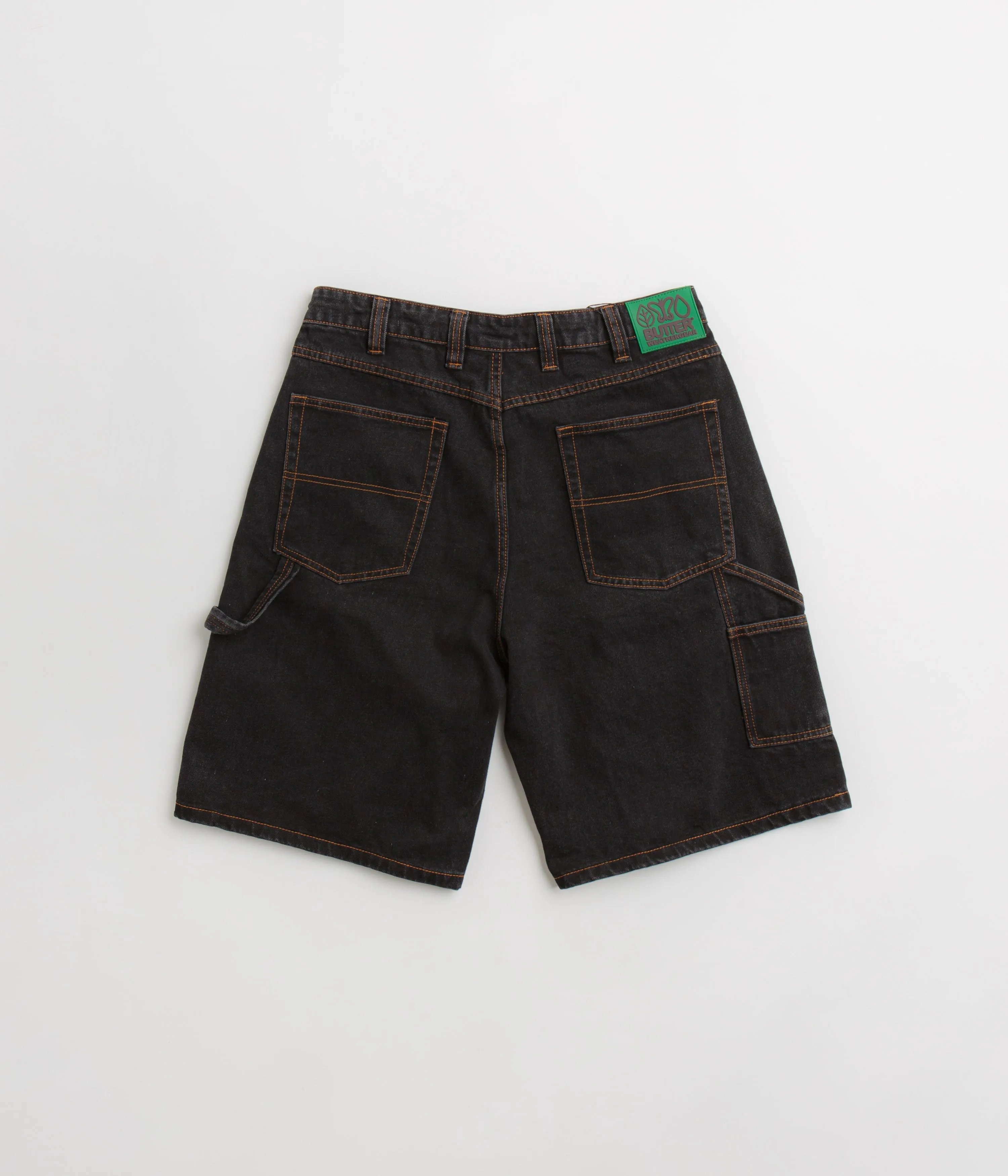 Butter Goods Weathergear Denim Shorts - Washed Black
