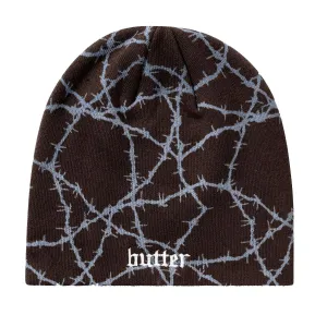 Butter Goods - Wired Skully Beanie Brown