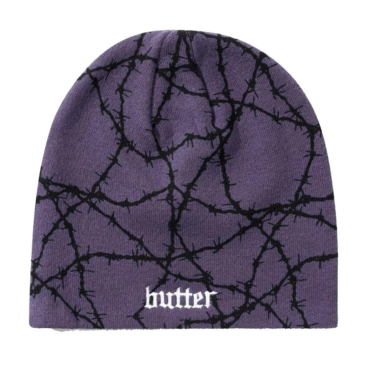 Butter Goods - Wired Skully Beanie Purple