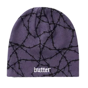 Butter Goods - Wired Skully Beanie Purple