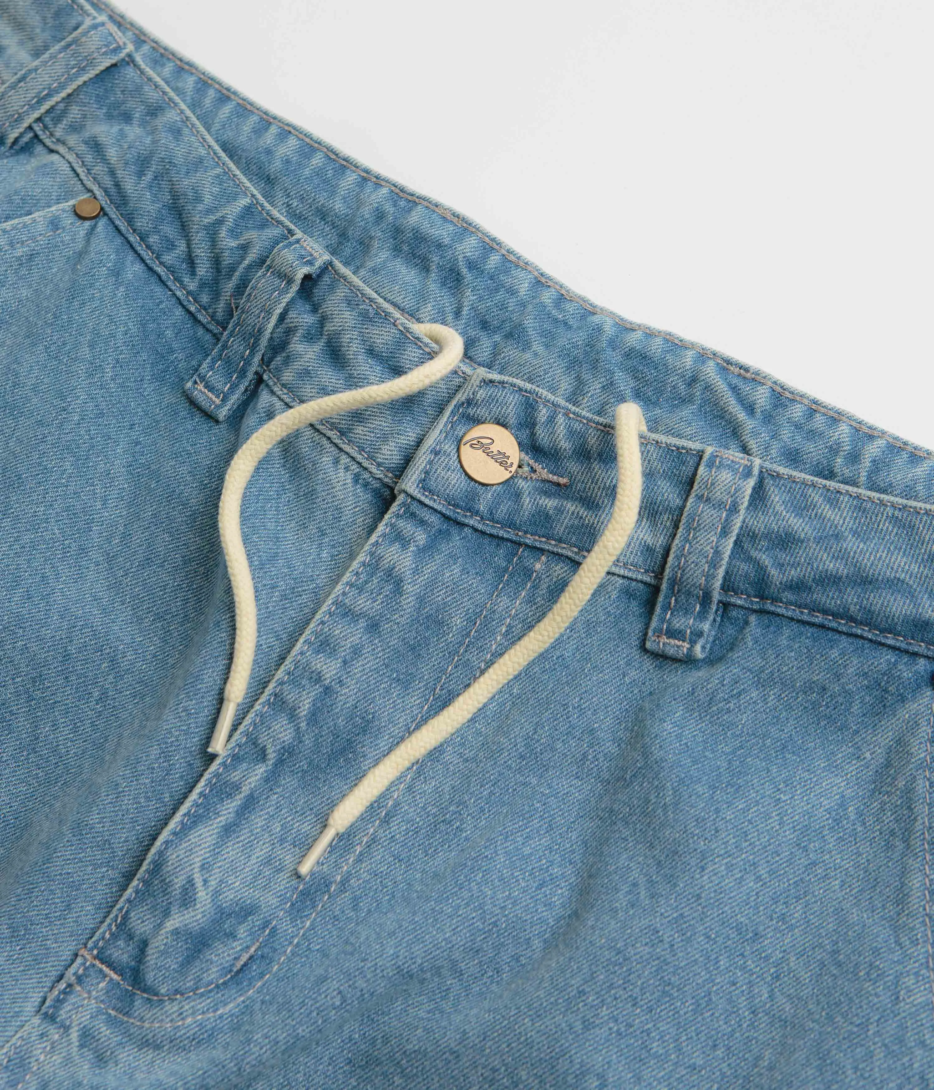 Butter Goods Work Pants - Washed Indigo